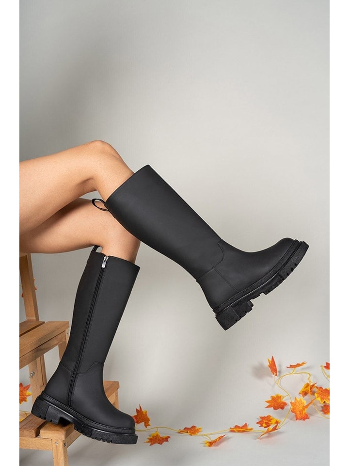 Kozačky trendyol Schwarz 1113996 Stiefel in Schwarz - 2