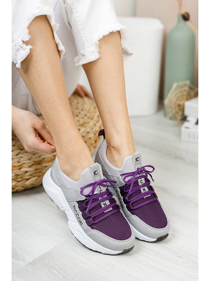 Tenisky trendyol Lila 423634 Sneakers in Lila - 2