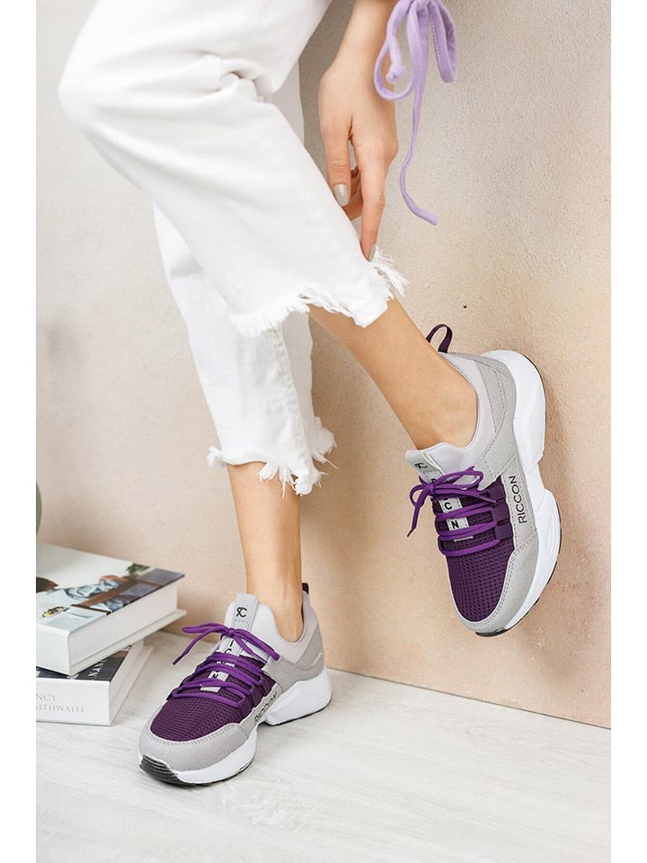 Tenisky trendyol Lila 423634 Sneakers in Lila - 4