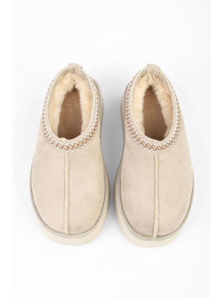 Boty trendyol Creme 707367 Ankle-Boots in Creme - 2