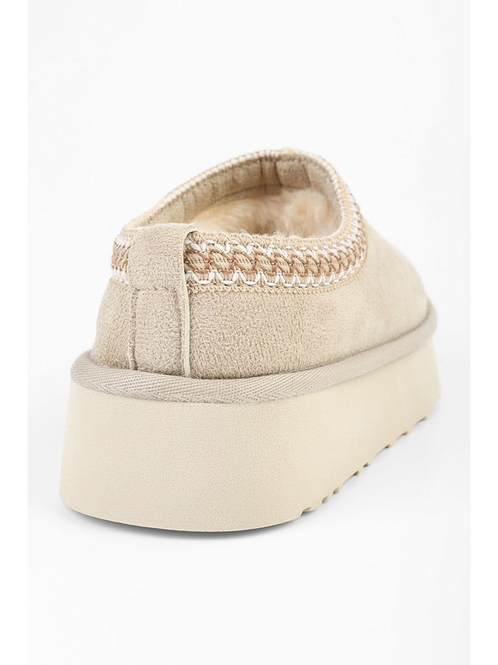 Boty trendyol Creme 707367 Ankle-Boots in Creme - 4