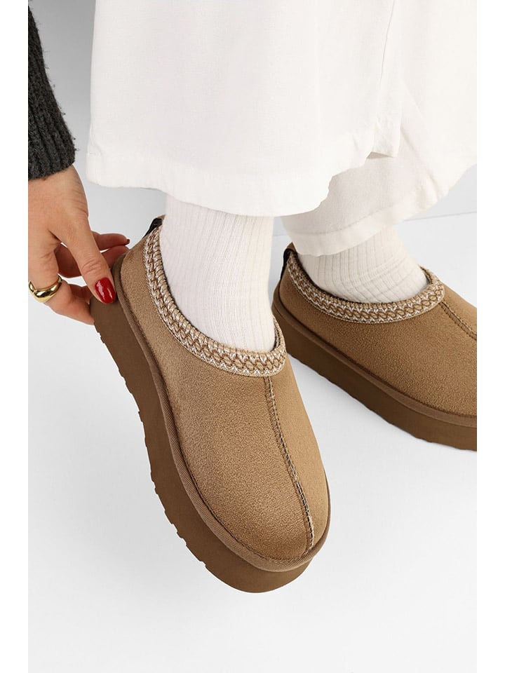 Boty trendyol Hellbraun 880880 Ankle-Boots in Hellbraun - 2