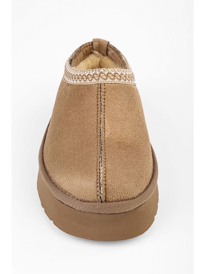Boty trendyol Hellbraun 880880 Ankle-Boots in Hellbraun - 3
