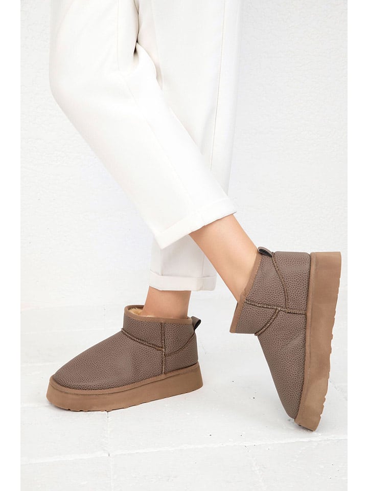 Boty trendyol Braun 396201 Ankle-Boots in Braun - 1