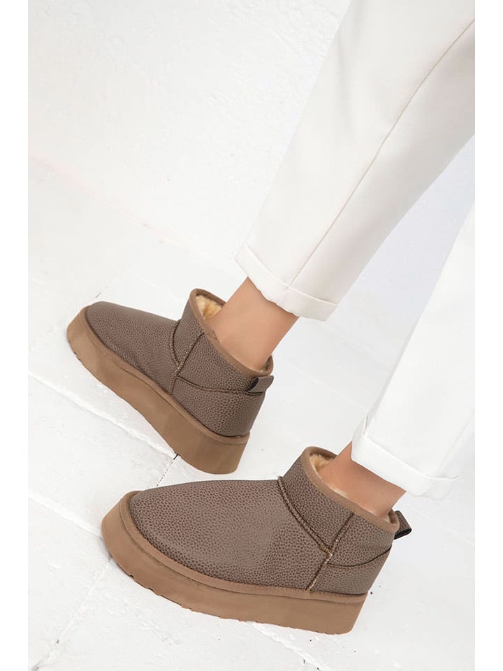 Boty trendyol Braun 396201 Ankle-Boots in Braun - 3
