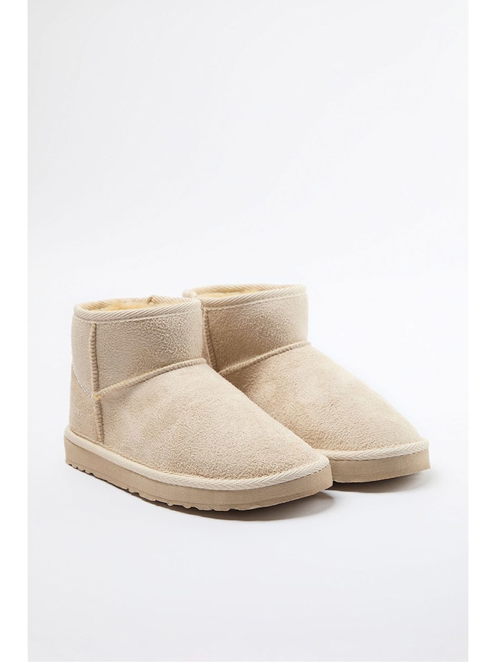 Boty trendyol Beige 263733 Ankle-Boots in Beige - 2