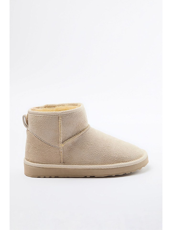 Boty trendyol Beige 263733 Ankle-Boots in Beige - 3