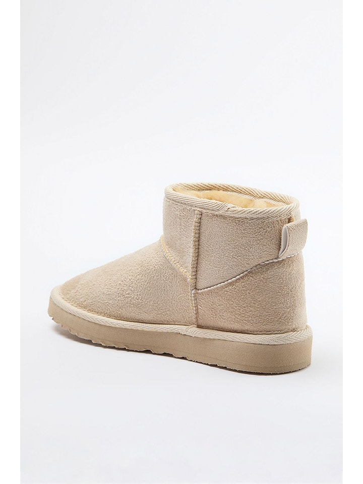 Boty trendyol Beige 263733 Ankle-Boots in Beige - 4