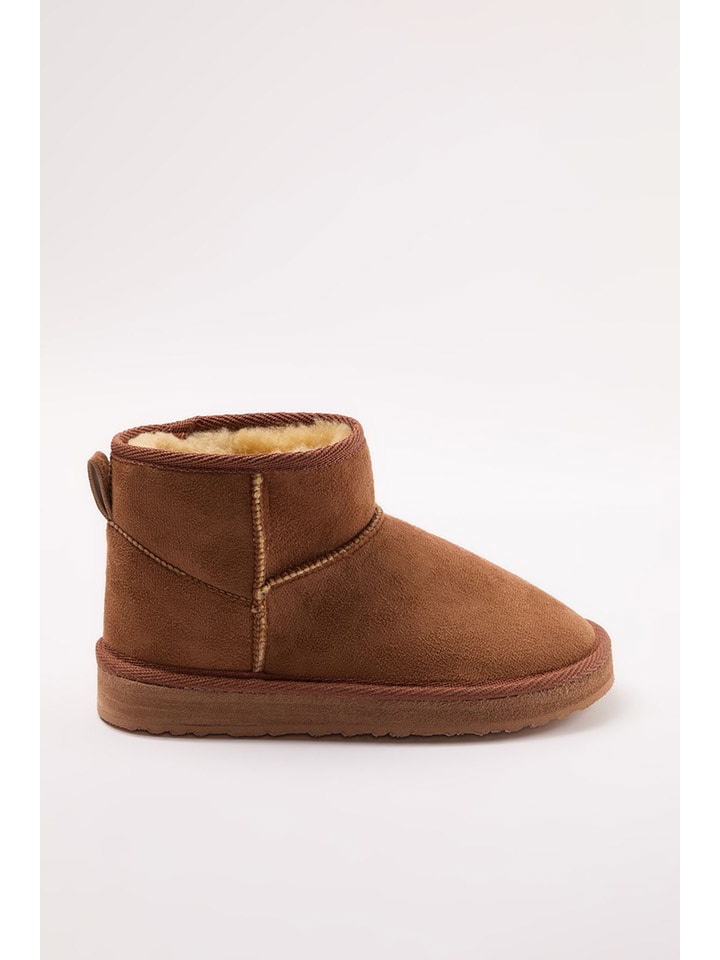 Boty trendyol Hellbraun 332782 Ankle-Boots in Hellbraun - 7