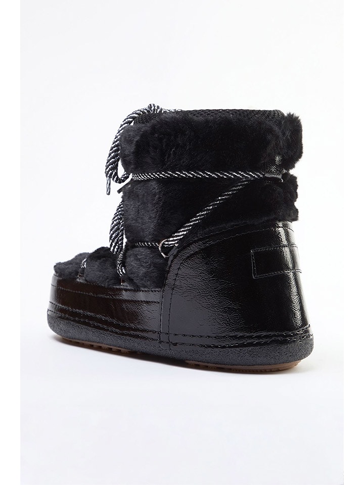 Boty trendyol Schwarz 3209555 Winterboots in Schwarz - 5