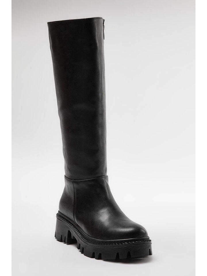 Kozačky trendyol Schwarz 3633161 Stiefel in Schwarz - 3
