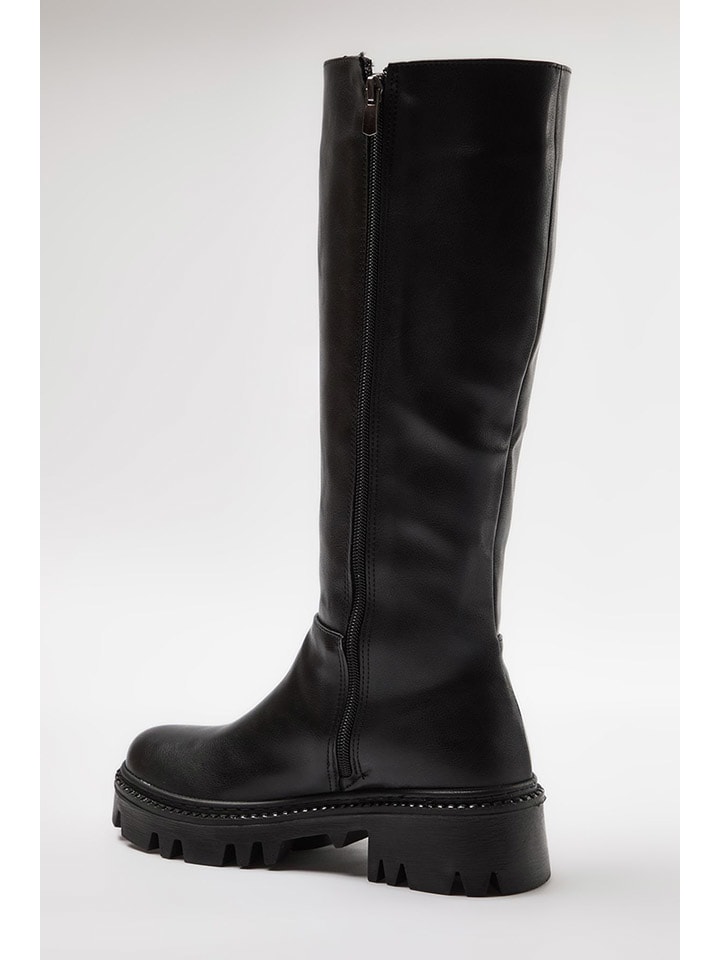 Kozačky trendyol Schwarz 3633161 Stiefel in Schwarz - 5