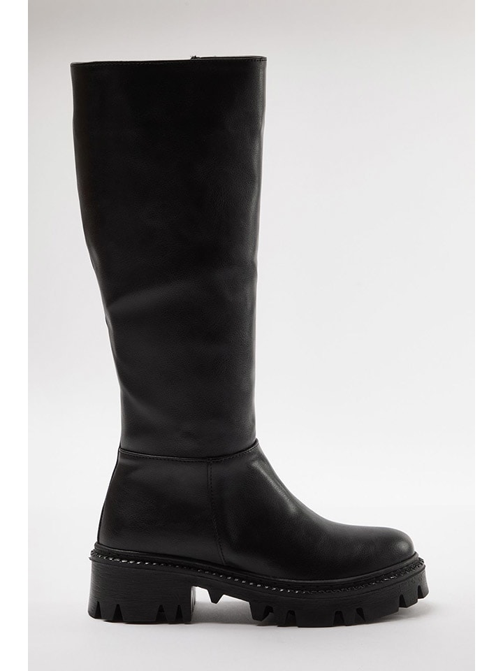 Kozačky trendyol Schwarz 3633161 Stiefel in Schwarz - 6