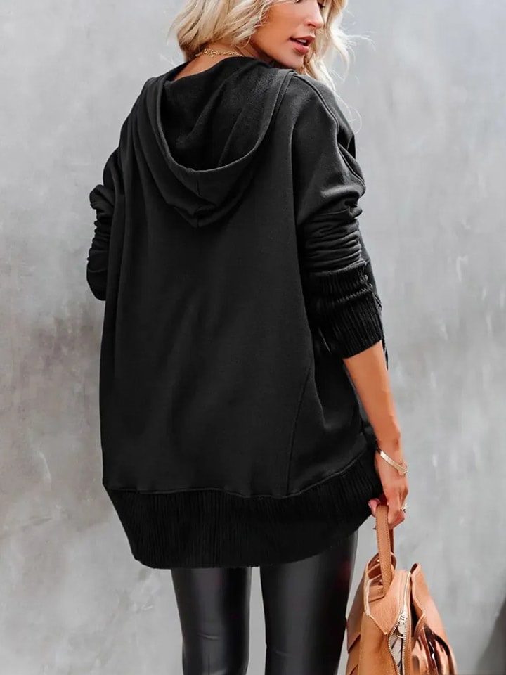 Mikina Milan Kiss Schwarz 1136144 Sweatshirt in Schwarz - 3