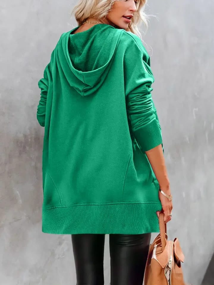 Mikina Milan Kiss Grün 378614 Sweatshirt in Grün - 2