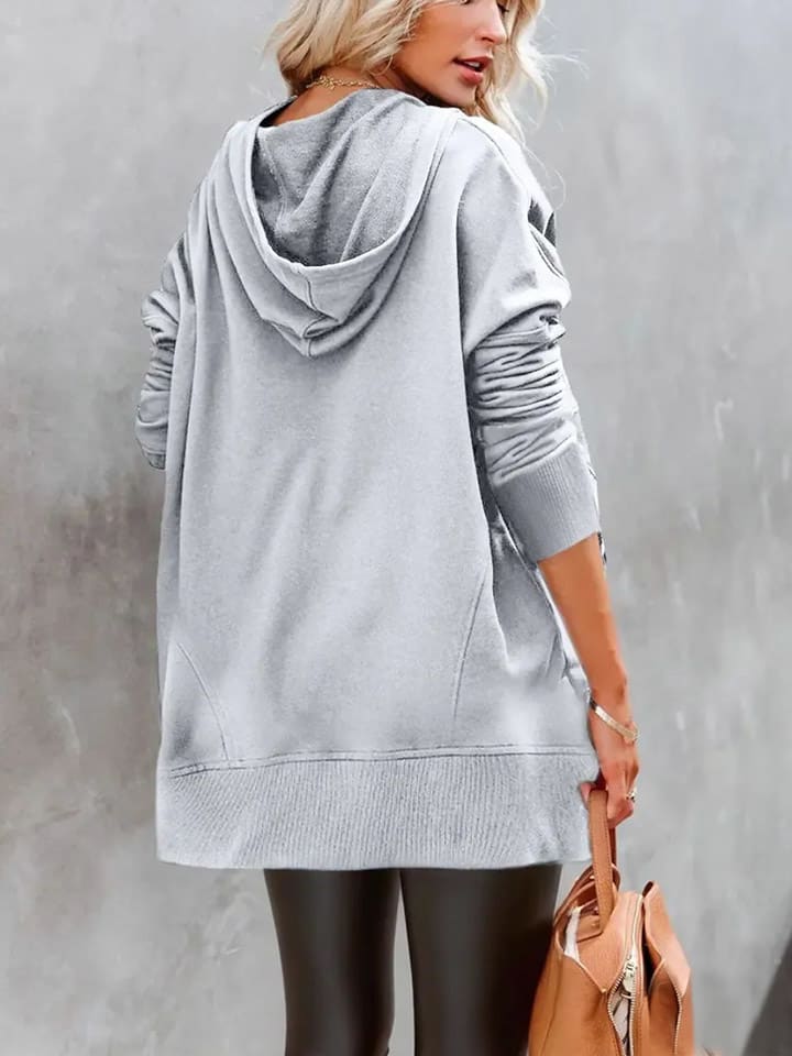 Mikina Milan Kiss Grau 1103057 Sweatshirt in Grau - 2