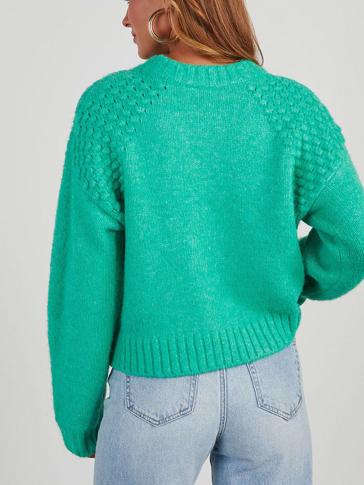 Milan Kiss Grün 4379754 Pullover in Grün - 4