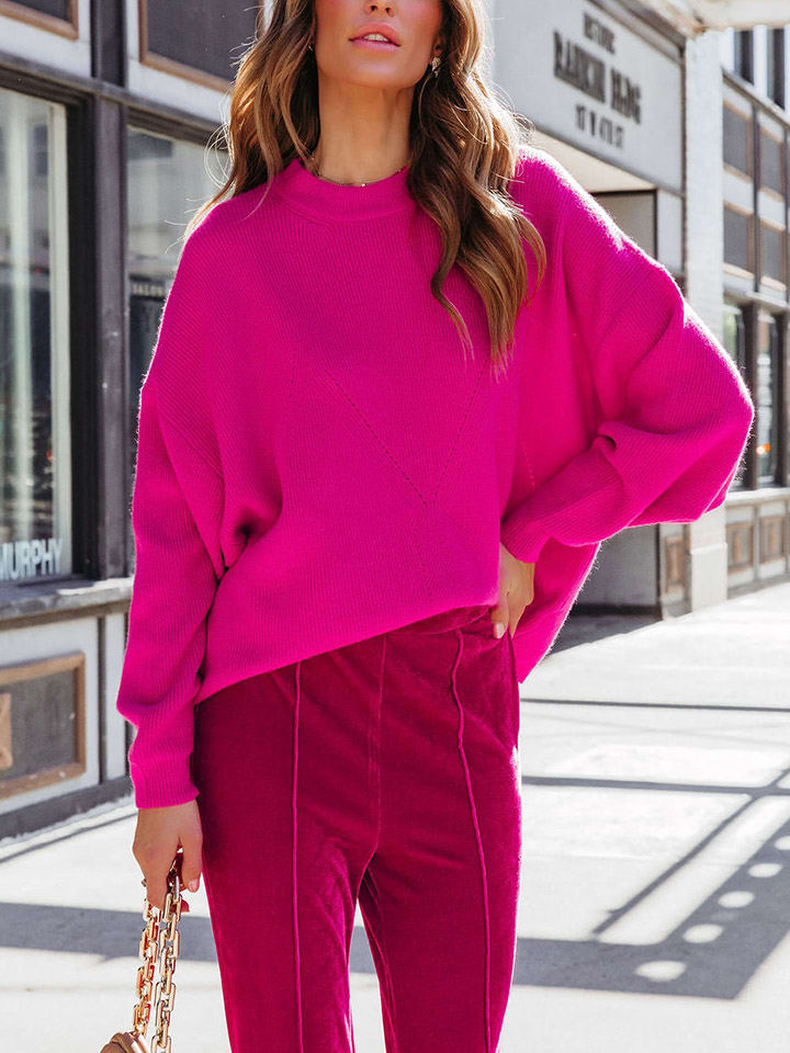Milan Kiss Pink 988724 Pullover in Pink - 3