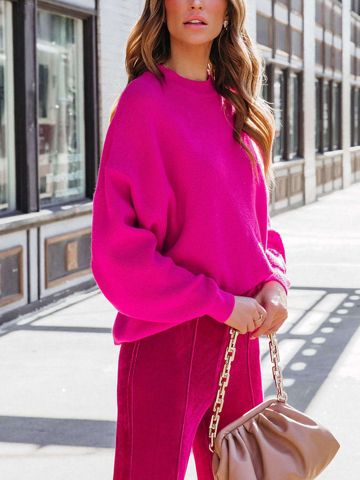 Milan Kiss Pink 988724 Pullover in Pink - 5