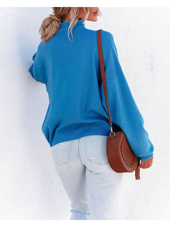 Milan Kiss Blau 6871051 Pullover in Blau - 2