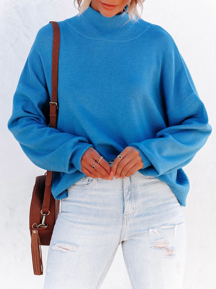 Milan Kiss Blau 6871051 Pullover in Blau - 4
