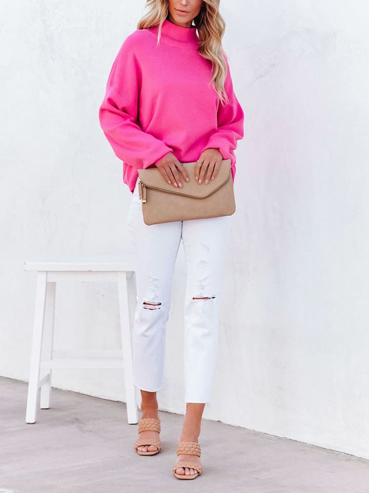 Milan Kiss Pink 261537 Pullover in Pink - 2