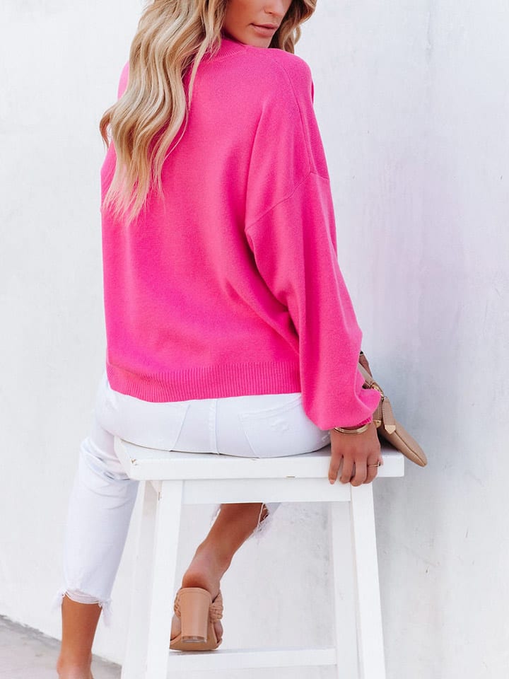 Milan Kiss Pink 261537 Pullover in Pink - 5