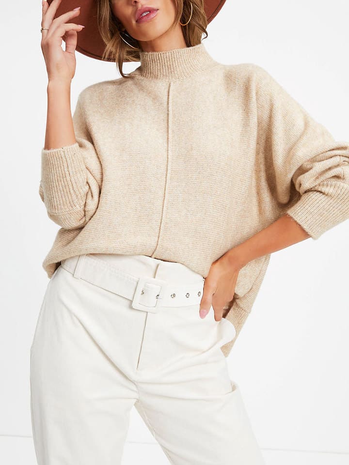 Milan Kiss Beige 8814697 Pullover in Beige - 2