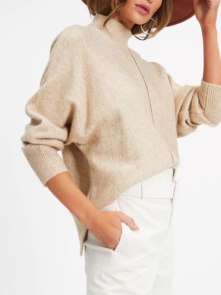 Milan Kiss Beige 8814697 Pullover in Beige - 4