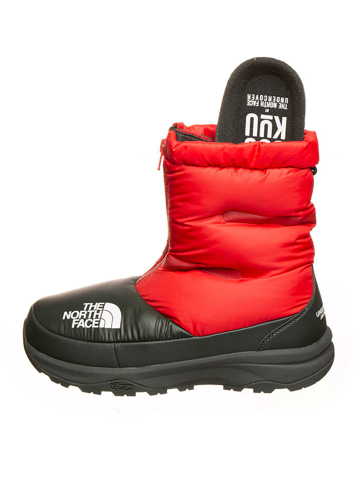 Boty The North Face Rot/ Schwarz 6861763 Winterboots "Soukuu" in Rot/ Schwarz - 6