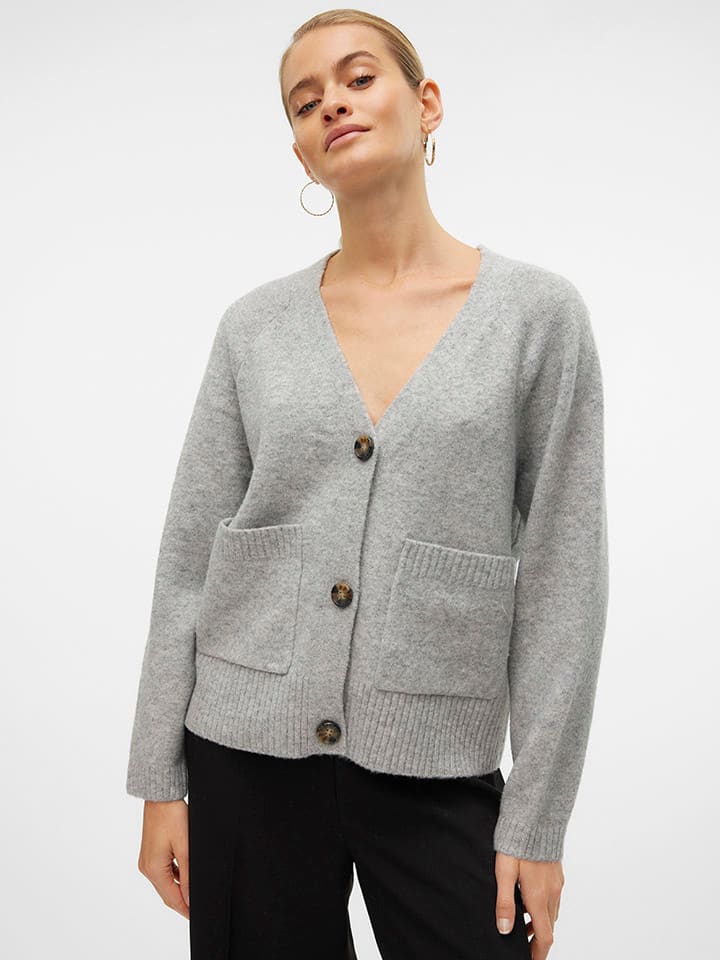 Vero Moda Grau 8419127 Cardigan in Grau - 2