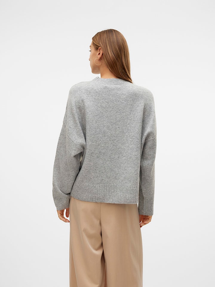 Vero Moda Grau 1792348 Pullover in Grau - 3