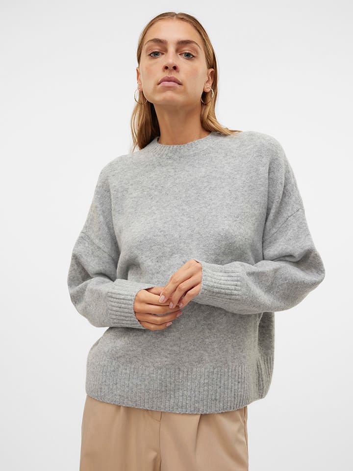 Vero Moda Grau 1792348 Pullover in Grau - 4