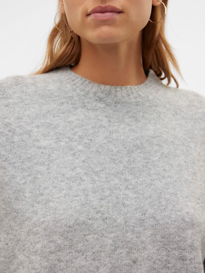 Vero Moda Grau 1792348 Pullover in Grau - 5