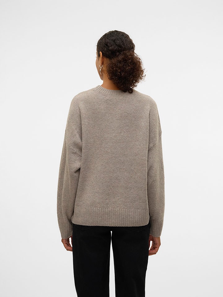 Vero Moda Taupe 5479795 Pullover in Taupe - 2