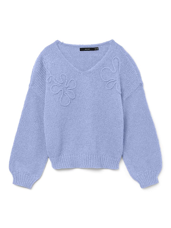 Vero Moda Hellblau 2983071 Pullover in Hellblau - 5