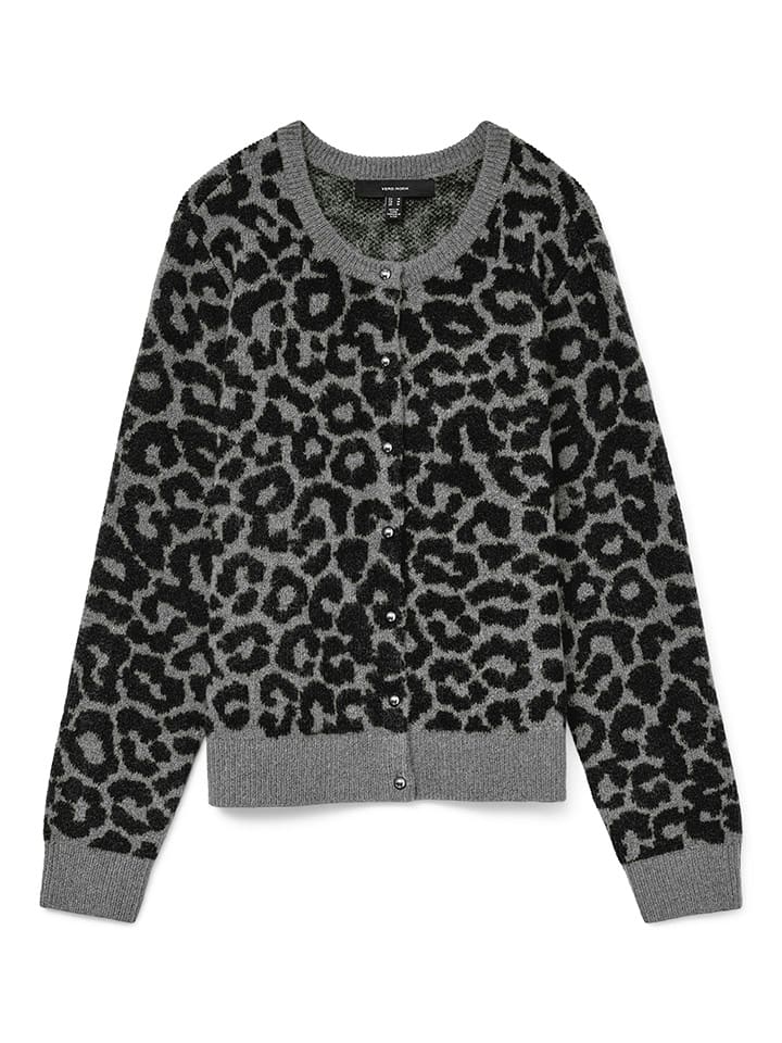 Vero Moda Grau/ Schwarz 884149 Cardigan in Grau/ Schwarz - 5