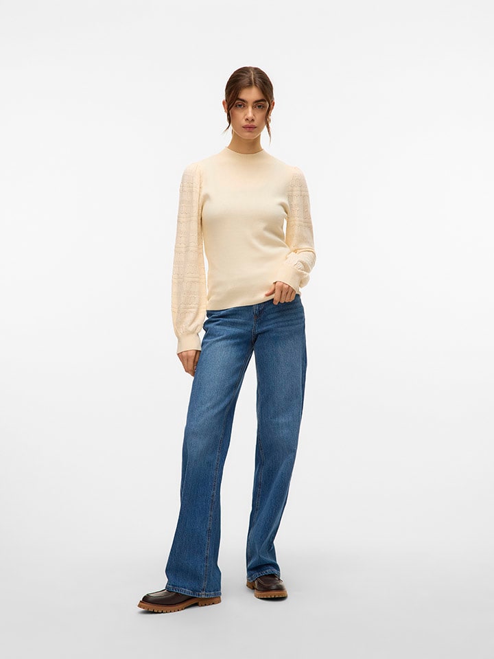 Vero Moda Beige 1529565 Pullover in Beige - 2