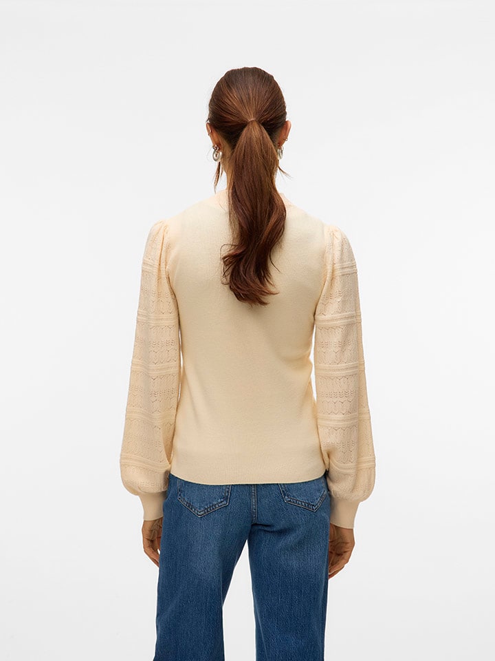 Vero Moda Beige 1529565 Pullover in Beige - 3