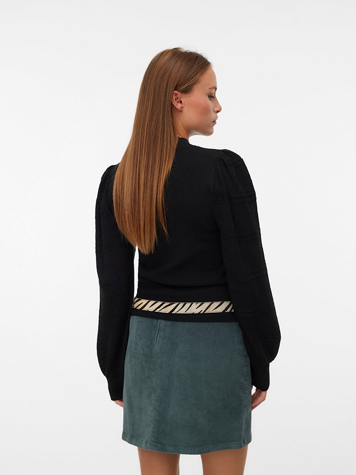 Vero Moda Schwarz 8736386 Pullover in Schwarz - 4