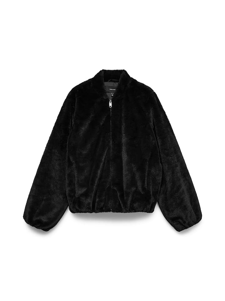 Bunda Vero Moda Schwarz 7531774 Kunstpelzjacke "VMSONJALIGA" in Schwarz - 5
