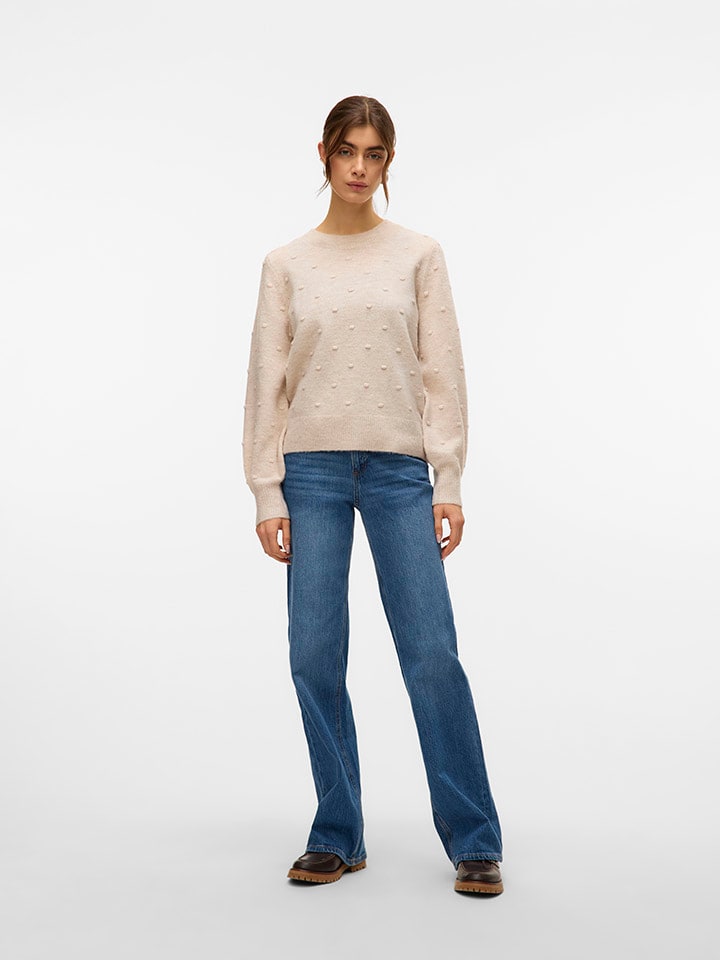 Vero Moda Beige 2187474 Pullover in Beige - 2
