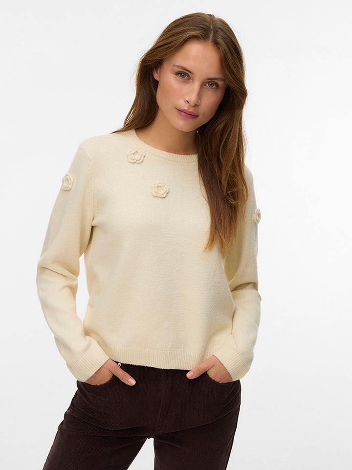 Vero Moda Beige 9686110 Pullover in Beige - 3