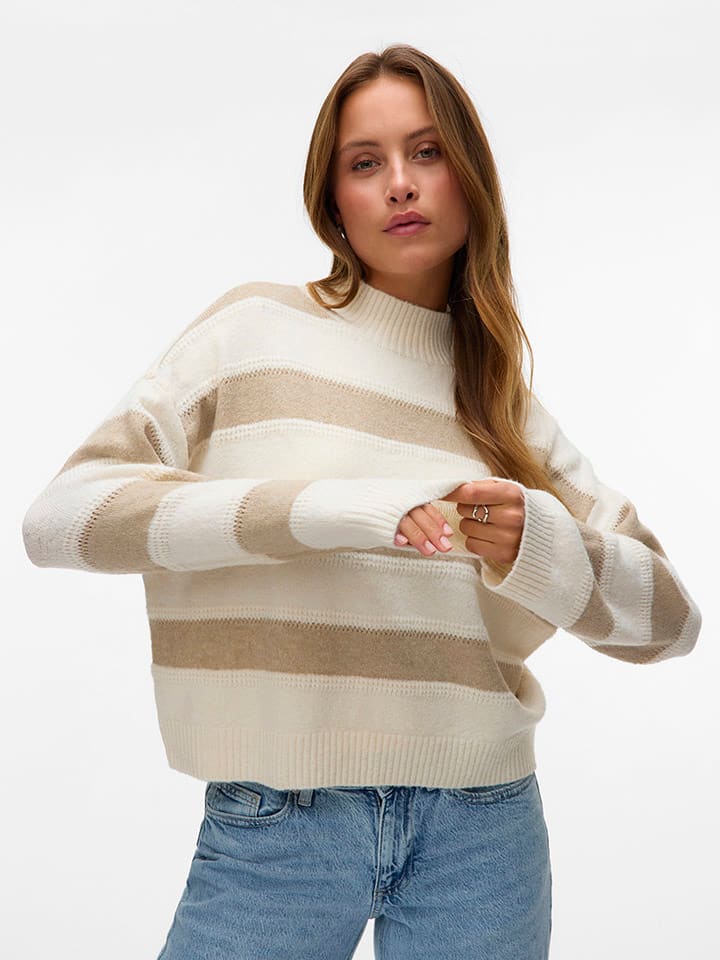 Vero Moda Beige 499253 Pullover in Beige - 4