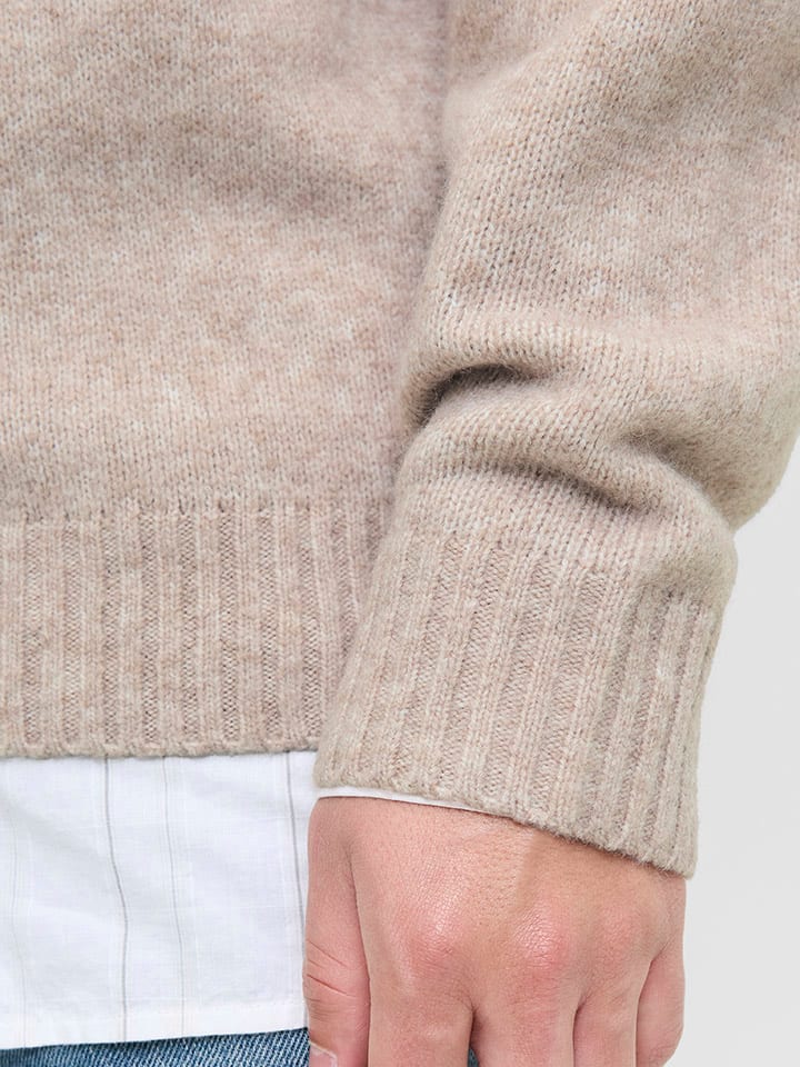 Svetr Jack & Jones Beige 5428495 Pullover in Beige - 5
