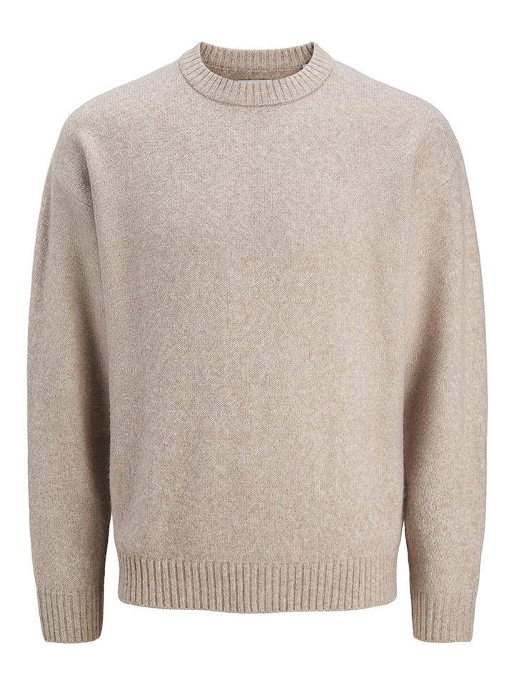 Svetr Jack & Jones Beige 5428495 Pullover in Beige - 7