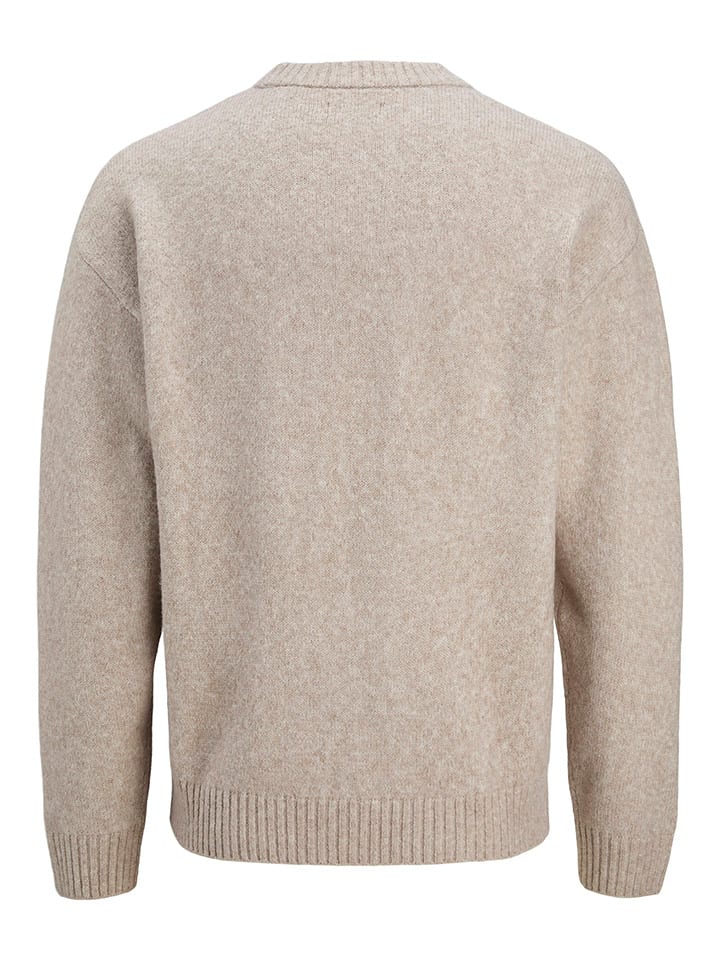 Svetr Jack & Jones Beige 5428495 Pullover in Beige - 8