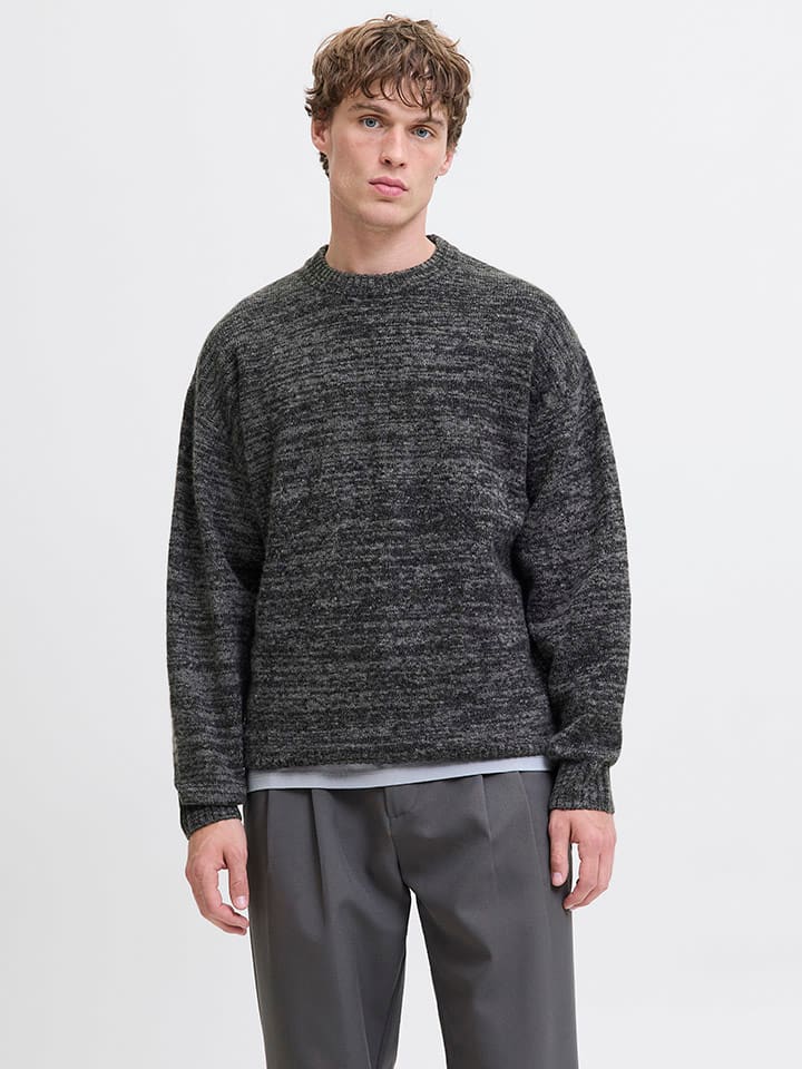 Svetr Jack & Jones Anthrazit 1297876 Pullover in Anthrazit - 2