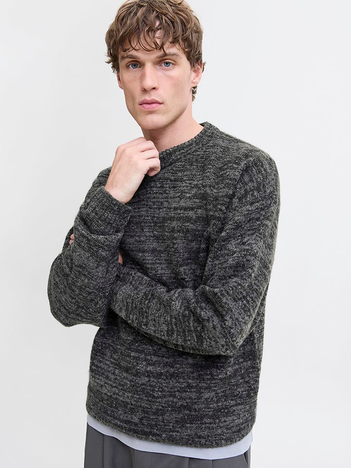 Svetr Jack & Jones Anthrazit 1297876 Pullover in Anthrazit - 3