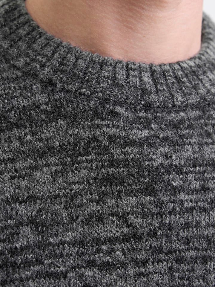 Svetr Jack & Jones Anthrazit 1297876 Pullover in Anthrazit - 5